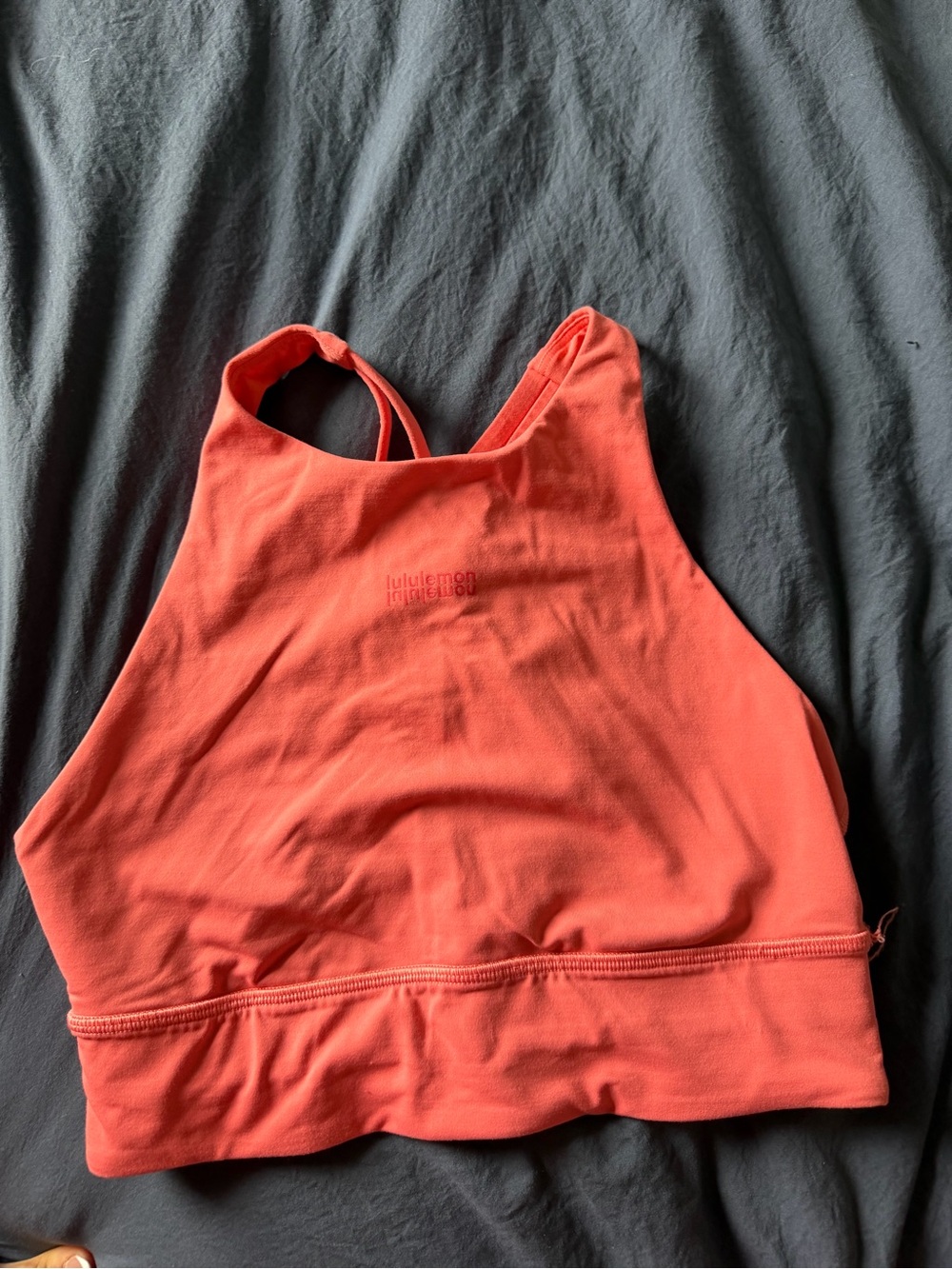 Lululemon Coral High-neck Bra
